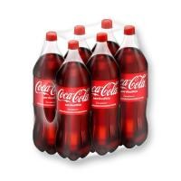 ราคา Coca Cola โค้ก น้ำอัดลม รสชาติออริจินัล สูตรน้ำตาลน้อยกว่า ขนาด 1.9 ลิตร x 6 ขวด (17374133773)
