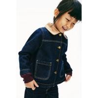 ราคา H&M(เอชแอนด์เอ็ม) แจ็กเก็ตเดนิมคอคอร์ดูรอย เด็กผู้หญิง 1255894_2 (26426636684)