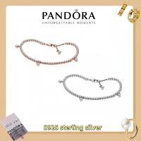 ราคา สร้อยข้อมือเทนนิสเงินสเตอร์ลิง 925 จากแพนโดร่า (พร้อมกล่อง) (43977187595)