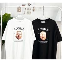 ราคา เสื้อยืด Oversize มีสไตล์ แบรนด์ Anywear ®️ ลาย Loveable (19889938093)