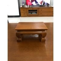 ราคา มือสองค่ะ แต่สภาพสวยงาม เหมือนใหม่ โต๊ะเล็กวางพระ ไม้สัก (29272602212)