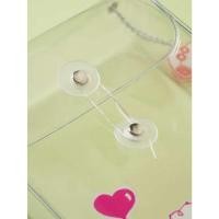 ราคา Daiso Korea Pink Peanuts Snoopy Transparent Knot Medium Pouch Cosmetic Mini Storage (43624666355)