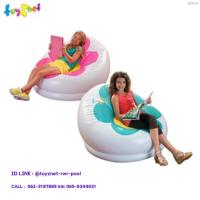 ราคา Intex เก้าอี้เป่าลม ลายดอกไม้ บรอสซั่ม 1.02x0.99x0.64 ม. รุ่น 68574 (3853008811)