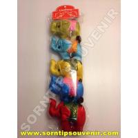 ราคา พวงกุญแจช้าง 2 ขาใหญ่ผ้าไหม (1176515455)