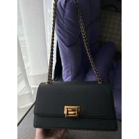 ราคา *กระเป๋ามือ2* Charles & Keith แท้ สีดำ สะพายข้างสายโซ่ (27460017015)