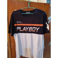 ราคา เสื้อยืดPLAYBOY มือ2 (23014292681)