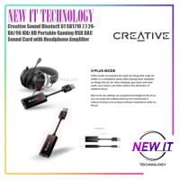 ราคา Creative Sound BlasterX G1 SB1710 7.1 24-Bit/96 KHz HD Portable Gaming USB DAC Sound Card with Headphone Amplifier (48352284448)