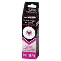 ราคา ลูกปิงปองพลาสติก BUTTERFLY 3 ดาว รุ่น R40+ (4842216272)