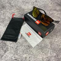 ราคา Quiksilver แว่นกันแดดโฟโตโครมิกเลนส์สีส้ม Premium UV 400 Anti-Glare Anti-Ray Fullset Box + Cover (25447769787)
