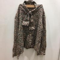 ราคา เสื้อลายวินเทจ ผูกโบว์ที่คอ (2237281705)