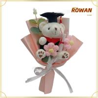 ราคา โรวัน ช่อหมี,ช่อดอกไม้ตกแต่งของขวัญรับปริญญาช่อดอกไม้สัตว์,วันครูของเล่นตุ๊กตาวันวาเลนไทน์จบการศึกษาดร. พิธีรับปริญญาช่อดอกไม้หมี (27526549914)
