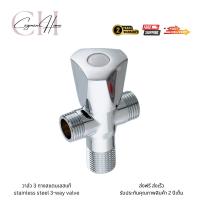 ราคา สต๊อปวาล์ว 2 ทาง รุ่นหนาพิเศษชุปโครเมี่ยม (29707614675)