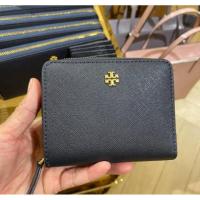 ราคา หายาก Tory Burch Emerson Mini Wallet สี Tory Navy (26013592884)