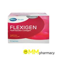 ราคา MEGA FLEXIGEN Hydrolysate Collagen เฟลกซิเจน ไฮโดรไลเซต คอลลาเจน 15ซอง/กล่อง (2746407608)