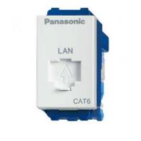 ราคา PANASONIC เต้ารับคอมพิวเตอร์ PANASONIC CAT6 WEG24886 สีขาว (ราคาต่อ 1ตัว) (26825917405)