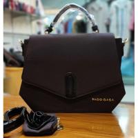 ราคา Paco Casa กระเป๋าสะพายข้างผู้หญิง-ถือ รูปทรงฝาปิด สะพายเที่ยว ทำงาน ผ้าแคนวาส 3สี กรม ตาลและแดง 10*25*22cm.ราคา1100.- (6845522892)