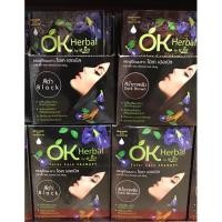 ราคา แชมพู ย้อมผม สระผม OK Herbal โอเค เฮอเบิล แชมพูปิดผมขาว แชมพูสระดำ แชมพูเปลี่ยนสีผม แชมพูย้อมผม (17555728754)