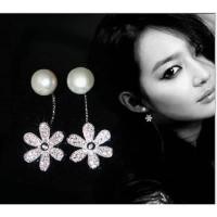 ราคา ต่างหูลายหินอ่อนหิมะ (41108828149)