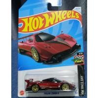 ราคา โมเดลรถ Hot Wheels Pagani Zonda R RED HW Race Day 3/10 Metallic Gold Rims 99/250 NEW (26067927713)