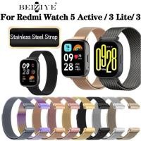 ราคา สายนาฬิกาข้อมือ โลหะ แบบเปลี่ยน สําหรับ Xiaomi Redmi Watch 3 Redmi Watch 3 Active/Lite/watch 5 Active/watch 5 Lite (22660944014)