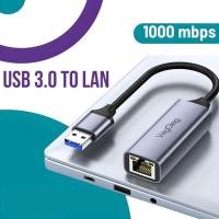 ราคา (USB2LAN) แปลง USB3.0 TO LAN Lan 10/100/1000 Ethernet Adapter แปลง USB เป็นแลนรุ่นใหม่ล่าสุด (23414296499)