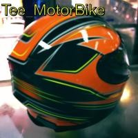 ราคา หมวกกันน็อคเต็มใบหุ้มคาง Spc ST ใหม่ ดำ/ส้ม (6317426715)