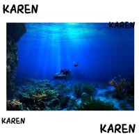 ราคา KARENGOODS โปสเตอร์พื้นหลังตู้ปลา, PVC Thicken ตกแต่งตู้ปลา, Seaworld Theme กาวผล Seaworld โปสเตอร์ตกแต่งตู้ปลา (54852287450)