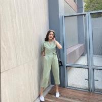 ราคา จั๊มสูทกางเกงขายาว5ส่วน (5634625876)