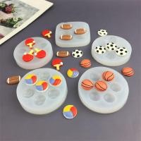 ราคา การ์ตูนบาสเกตบอลฟุตบอลรักบี้วอลเลย์บอลปิงปอง ทําเอง แม่พิมพ์ซิลิโคนเรซิ่นช็อคโกแลตเค้กตกแต่งแม่พิมพ์ (42625370515)