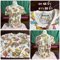 ราคา เสื้อยืดมือสอง USA ลายการ์ตูนทั้งตัว (29429082380)