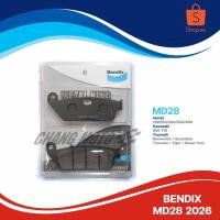ราคา ผ้าเบรค Bendix (ของแท้) รุ่น MD28 สำหรับ Honda , Kawasaki , Triumph (9819902597)