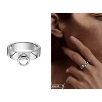 ราคา ของแท Hermes cdc rivet rings คู่รักแหวนคู่ 925 แหวนเงินสเตอร์ลิง (42926066592)