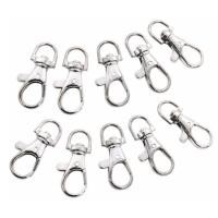 ราคา ((10 ชิ้น))ตะขอคอหมา ตะขอสแตนเลส อะไหล่กระเป๋า ตะขอล็อคกรง ตะขอก้ามปู ตะขอใหญ่ ก้ามปู อะไหล่ก้ามปูใหญ่ เกี่ยวกรง (42950961899)