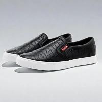 ราคา Casual Slip-On Slip-On Slip-Onรองเท้าผู้ชายรองเท้าสีขาวสามครั้งVulcanizedรองเท้ายางOx (26432458772)
