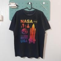 ราคา เสื้อยืดมือสองสภาพดี NASA (22175837923)