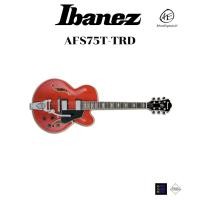 ราคา กีต้าร์ไฟฟ้า Hollow body Ibanez AFS75T-TRD (26856747642)