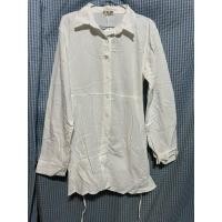 ราคา มินิเดรสสั้นแขนยาวสีขาวล้วน งานป้าย มินิมอล (25280094169)