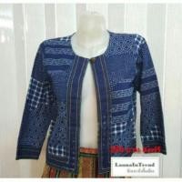 ราคา เสื้อคลุม ผ้าหม้อฮ่อม (35483098)