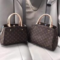 ราคา กระเป๋าหลุยส์คางหมู ไฮเอน หนังแท้% (1899106820)