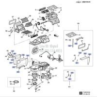 ราคา แท้ ตู้แอร์ คอยล์เย็น CHEVROLET SONIC 1.4 AT MT ทุกปี (22154283815)
