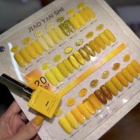 ราคา สถาบันวิจัยกาว ทอง ชายหาด กาวยาทาเล็บสีเหลือง 20 สีสไตล์ใหม่สีฟ้าสีเขียวสีม่วงร้านเล็บทุ่มเทชุดเล็ก ชุด (56400196951)