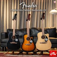 ราคา Fender California Debut Redondo CE กีตาร์โปร่งไฟฟ้า Electric Acoustic Guitar (40015123970)