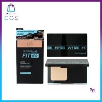 ราคา (ตลับเหลี่ยม) 9g. รุ่นใหม่!!! Maybelline Fit me Matte+ Poreless แป้งผสมรองพื้น ฟิต มี คุมมัน 24 ชม. spf44 pa+++ (24676092145)