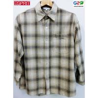 ราคา ESPRIT แท้ เสื้อเชิ๊ตแขนยาวลายสก๊อตสุดเท่ห์ (1236360334)