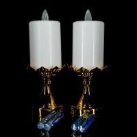 ราคา เทียน LED ไหว้พระ เทียน led ไฟตกแต่ง เทียนไฟฟ้า เทียนปลอม เชิงเทียน Led แบบใส่ถ่าน แถมถ่าน ขนาด สูง6นิ้ว เทียน led ไฟสะบ (19827127150)