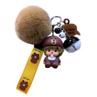 ราคา ลิงตุ๊กตาพวงกุญแจหญิงเกาหลีสร้างสรรค์น่ารักตุ๊กตาบอลจี้รถพวงกุญแจหญิงกระเป๋าจี้เม้งชี่ฉีตุ๊กตาพวงกุญแจหญิงพวงกุญแจกระเป๋าจี้ ugguvvy (53252647574)