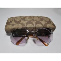 ราคา แว่นตากันแดด Coach แท้มือสองมีตำหนิ แต่สามารถใช้งานได้ปกติ (26868093752)