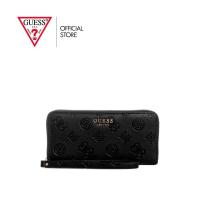 ราคา กระเป๋า Guess รุ่น PD7459146 LAUREL II SLG LARGE ZIP AROUND สีดำ (46402152605)