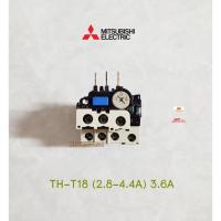 ราคา MITSUBISHI โอเวอร์โหลด Overload Relay TH-T18 3.6A (2.8-4.4A ) (13324468173)