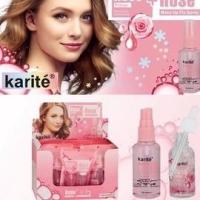 ราคา 1 ชิ้น สเปรย์ล็อคเครื่องสําอาง เซ็ทโรสไพรเมอร์และสเปรย์ ให้ความชุ่มชื้น Karite Rose Primer + Fix Spray No.68228-47 (28235790031)